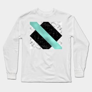 Mint marble VI Long Sleeve T-Shirt